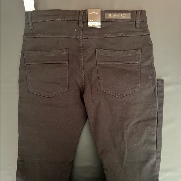 Men black jeans - Picture 3 of 4